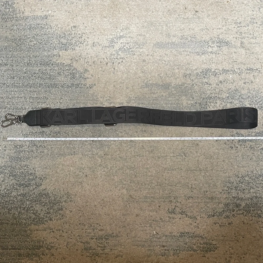 Karl Lagerfeld Black and Red Floral Crossbody Bag - Picture 3 of 16